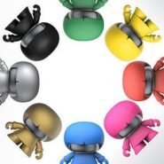 Illustration de robots colorés disposés en cercle