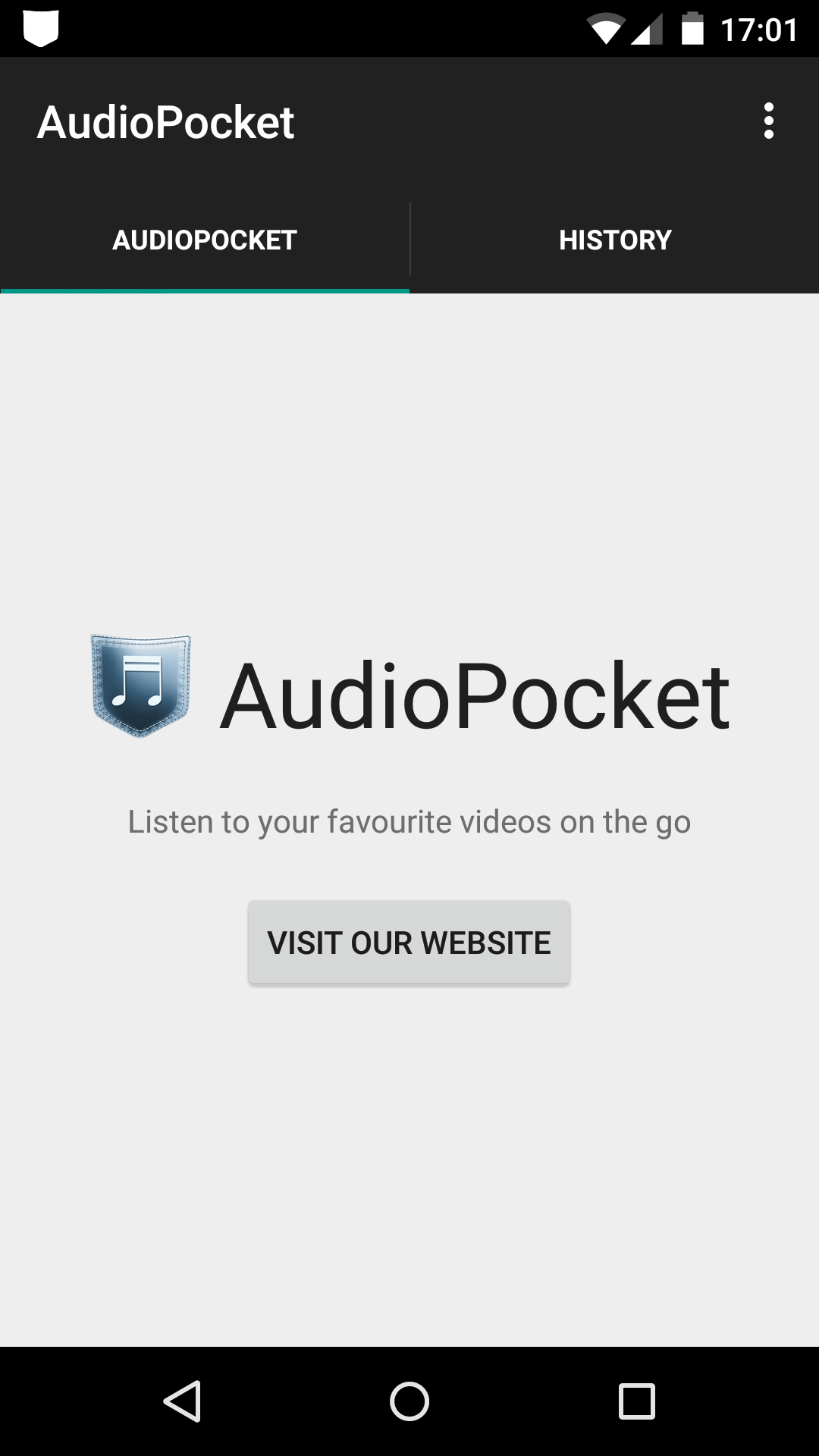 AudioPocket – Écoutez Youtube sur votre téléphone verrouillé