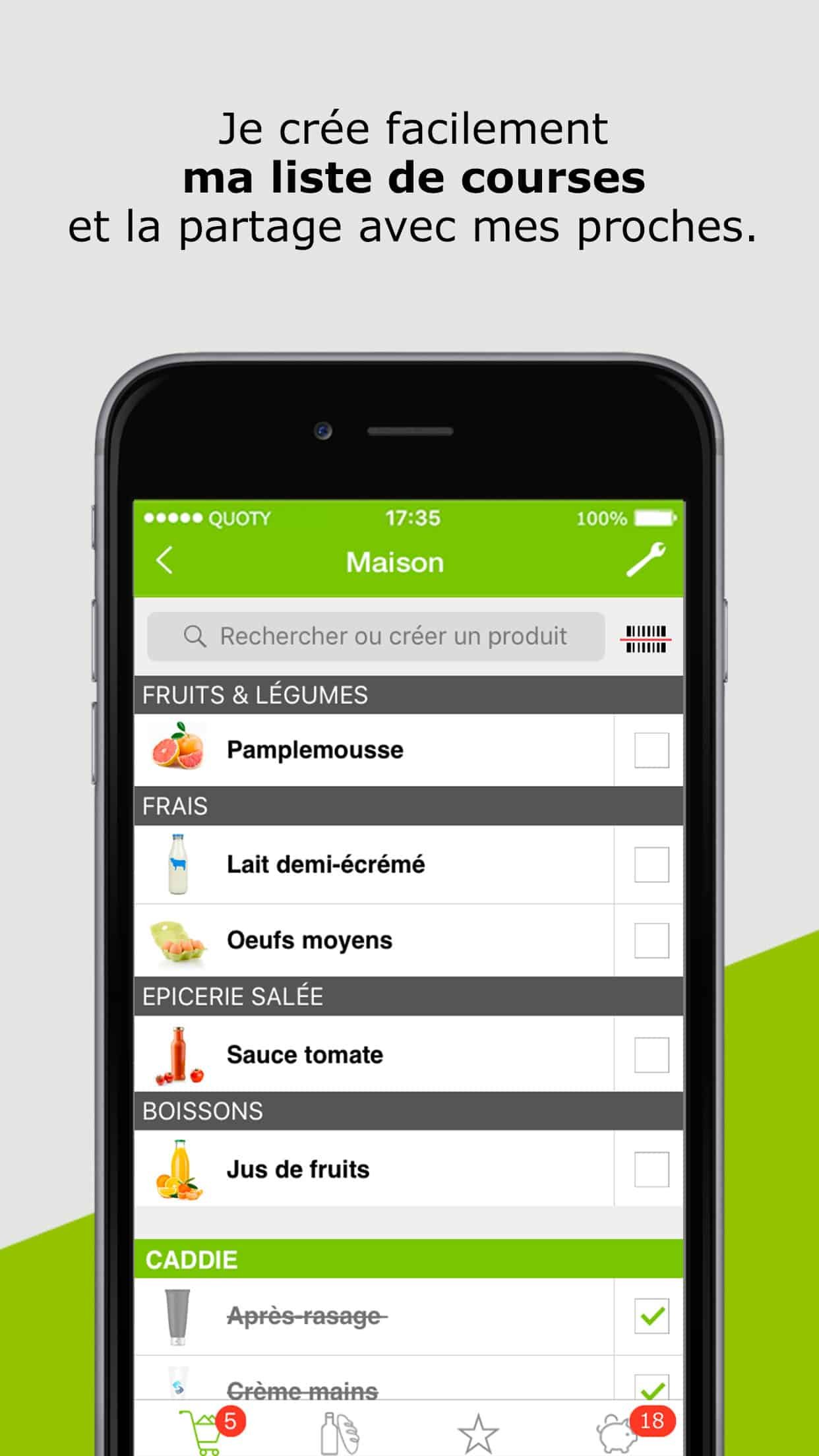 Quoty, une application pour simplifier ses courses et faire des économies ! Quoty, une application pour simplifier ses courses et faire des économies !