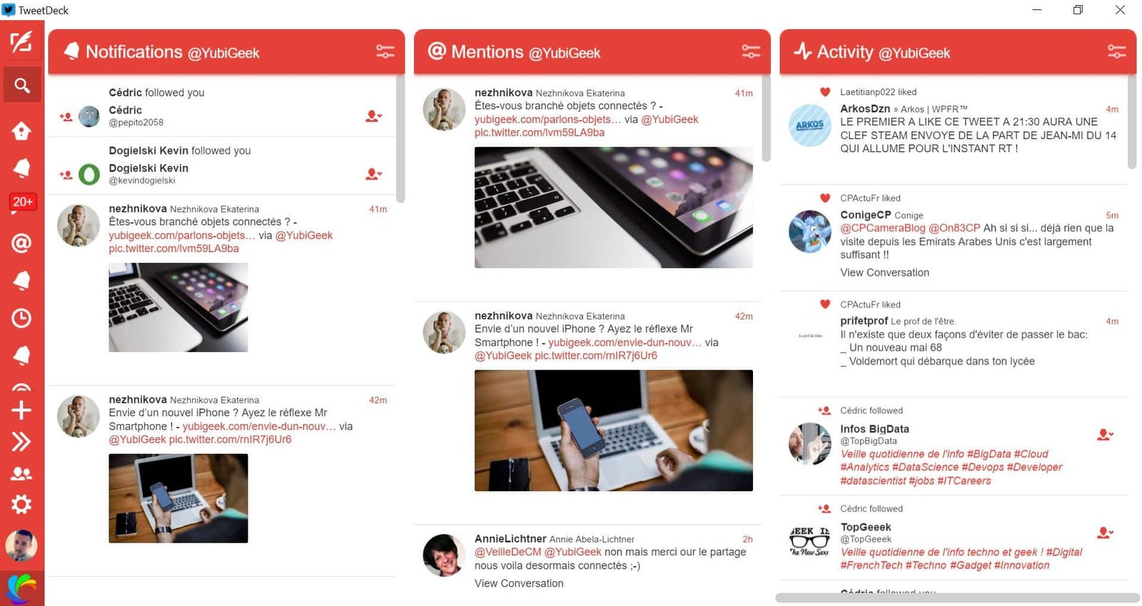TweetDeck : outils & plugins pour améliorer l’interface de Twitter TweetDeck : outils & plugins pour améliorer l’interface