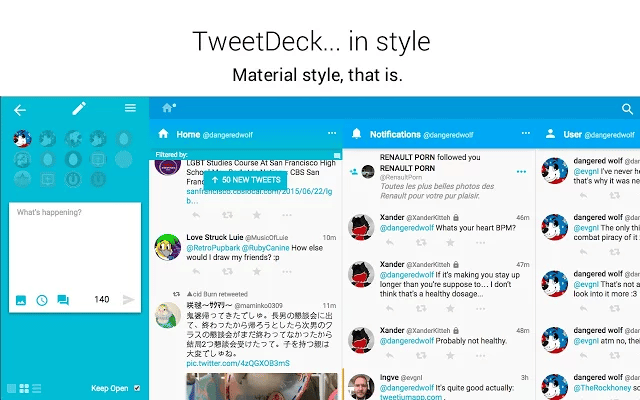TweetDeck : outils & plugins pour améliorer l’interface de Twitter TweetDeck : outils & plugins pour améliorer l’interface
