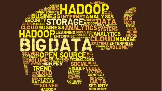 Nuage de mots sur le thème du Big Data et Hadoop
