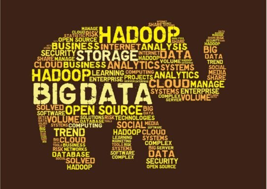 Nuage de mots sur le thème du Big Data et Hadoop
