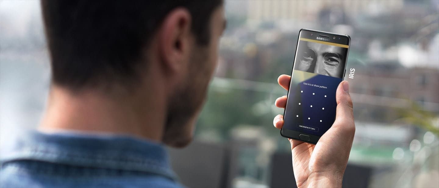 Le Galaxy Note 7, le smartphone au scanner d’iris !