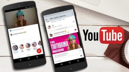 Messagerie privée disponible sur YouTube