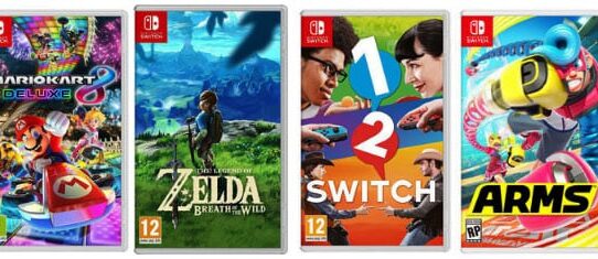 Les jeux Switch attendus en 2017
