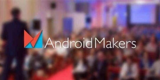 Conférence Android Makers avec un public attentif
