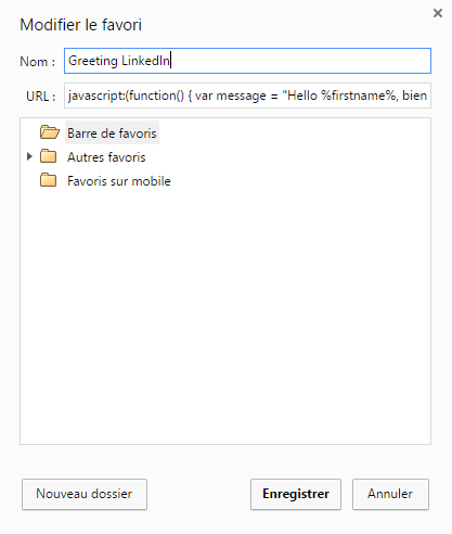 LinkedIn : envoyer des messages de bienvenue à ses contacts (semi-automatique) LinkedIn : envoyer des messages de bienvenue à ses contacts (semi-automatique)
