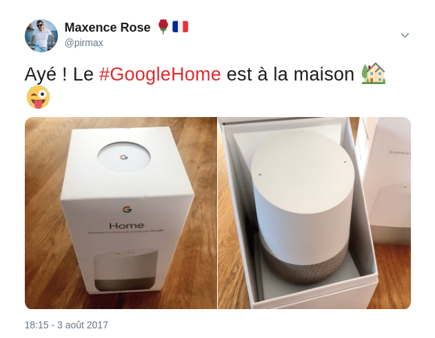 Le Google Home enfin disponible en France