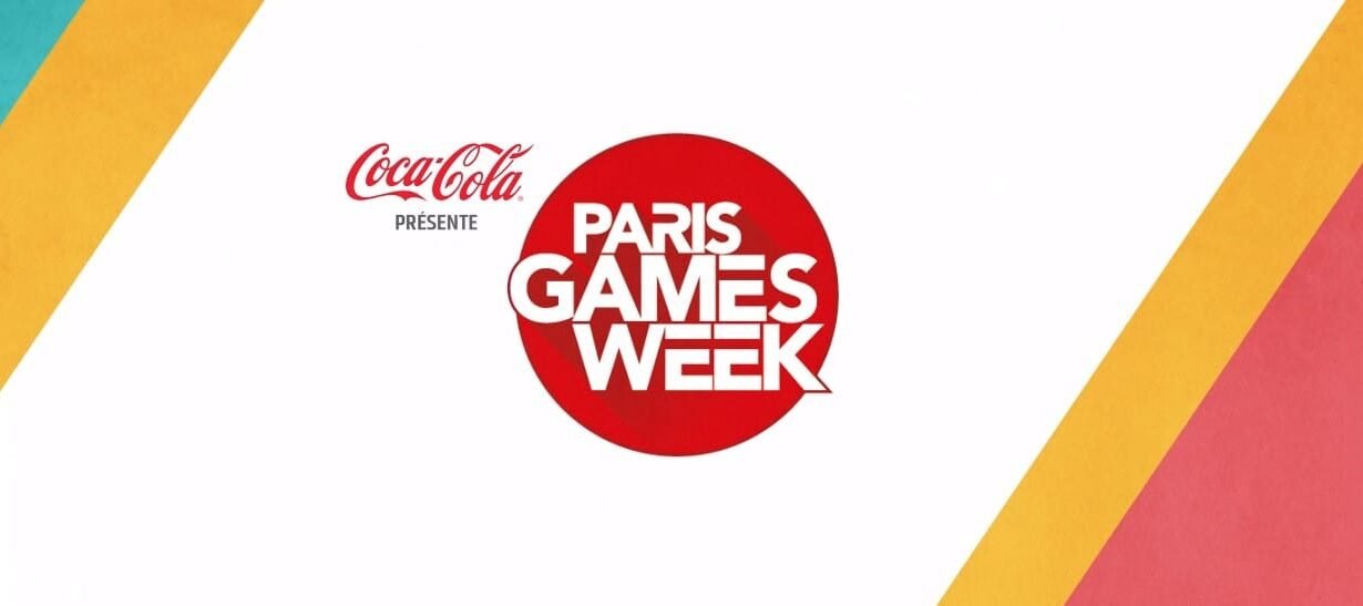 Logo de la Paris Games Week présenté par Coca-Cola