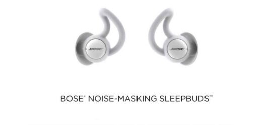 Écouteurs anti-bruit Bose pour améliorer le sommeil