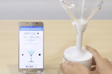 Vocktail : le verre électronique