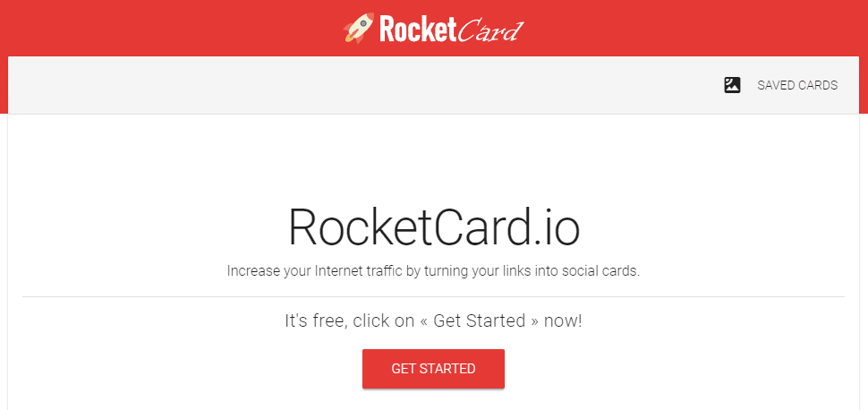 RocketCard.io : augmentez votre trafic Internet en transformant vos liens en cartes sociales