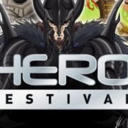 Affiche du Hero Festival avec des personnages de manga