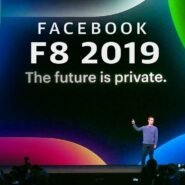 Conférence F8 2019 avec le slogan L'avenir est privé