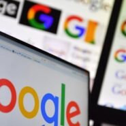 Logos de Google affichés sur plusieurs écrans