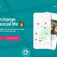 Interface de l'application Shoelace sur fond bleu