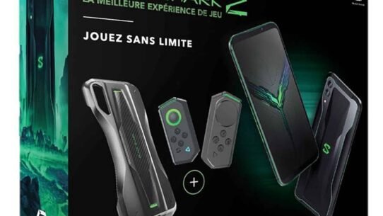 Pack Black Shark 2 avec accessoires de jeu