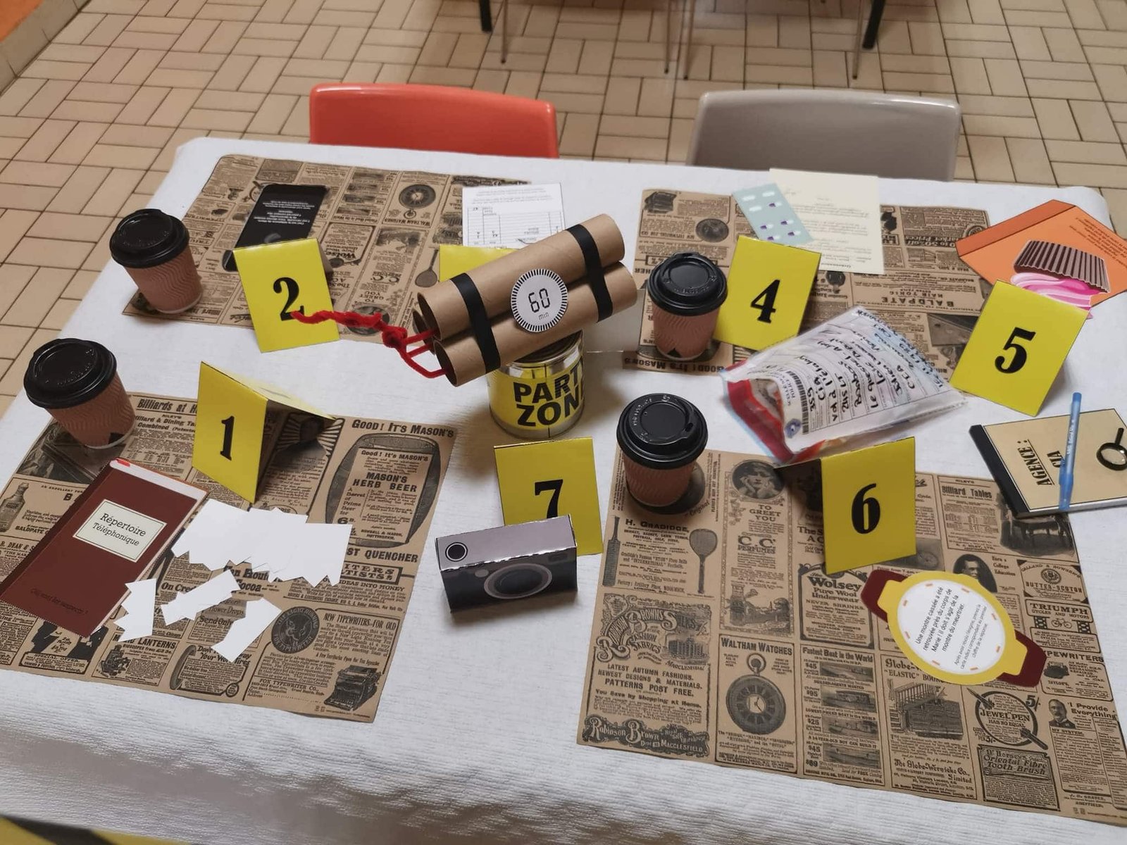 Escape Kit un Escape Game à faire chez soi, ou partout ailleurs