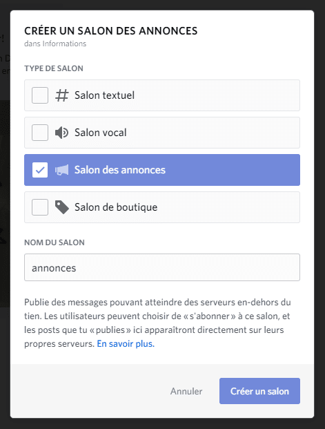 Comment créer un salon d’annonce sur Discord ? Comment créer un salon d’annonce sur Discord ?