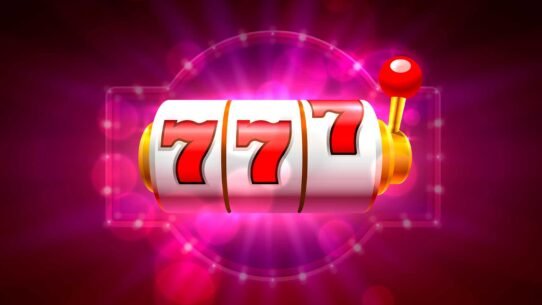 Machine à sous avec trois chiffres 7 alignés