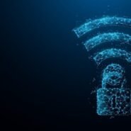 Image d'un cadenas digital symbolisant la sécurité Wi-Fi