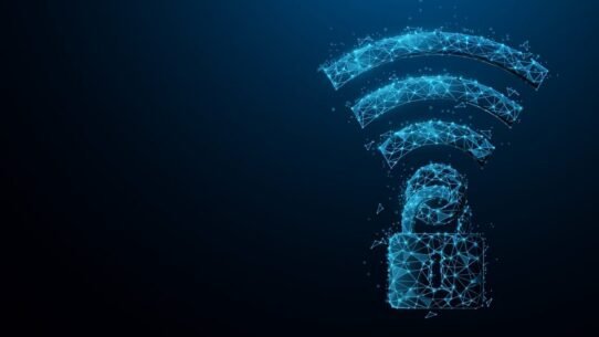 Image d'un cadenas digital symbolisant la sécurité Wi-Fi