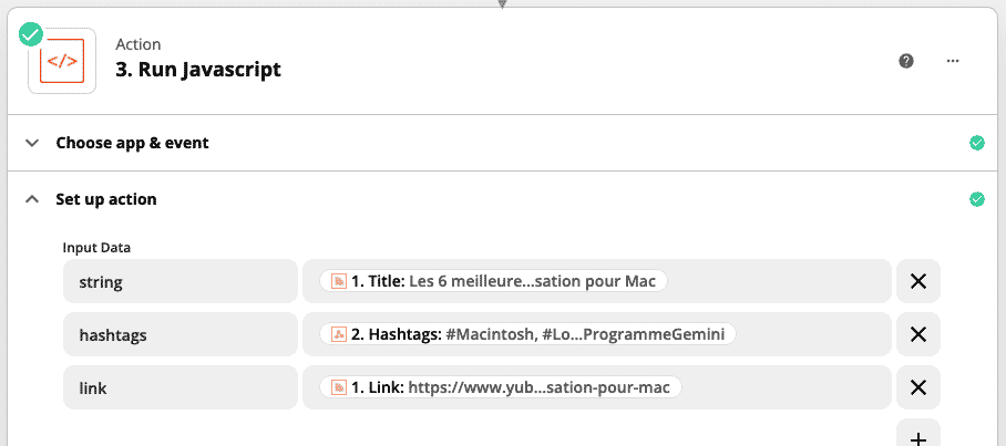 Zapier : comment publier automatiquement des Tweets avec des hashtags intelligents ? 14 Zapier : comment publier automatiquement des Tweets avec des hashtags intelligents ?