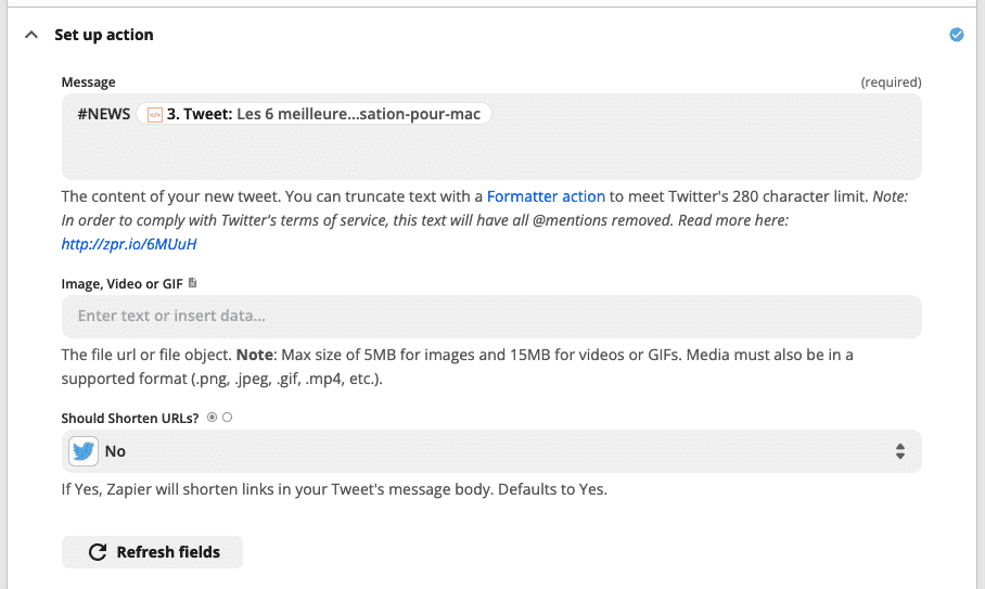 Zapier : comment publier automatiquement des Tweets avec des hashtags intelligents ? 18 Zapier : comment publier automatiquement des Tweets avec des hashtags intelligents ?