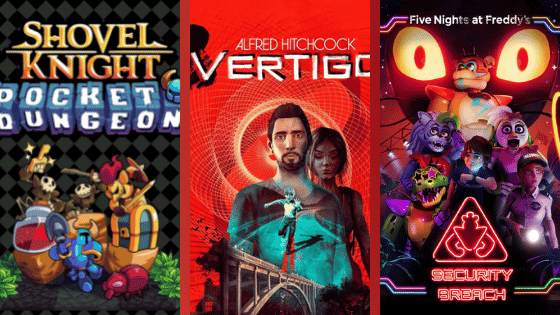 Shovel Knight, Alfred Hitchcock et Five Nights at Freddy's pour les dernières sorties 2021