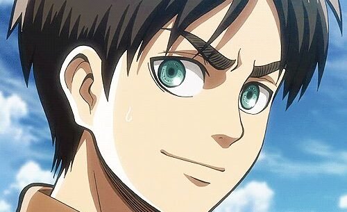 Personnage d'animation avec cheveux bruns et yeux verts