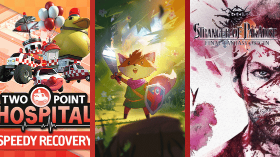 Two Point Hospital, TUNIC et Final Fantasy Origin cette semaine