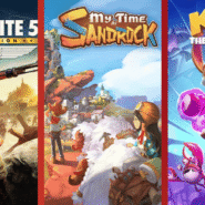 Trois couvertures de jeux vidéo différents alignées