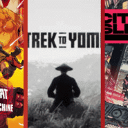 Trois affiches de jeux vidéo : Wildcat Gun Machine, Trek to Yomi, Citizen Sleeper