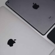 MacBook, iPad et iPhone Apple sur une table