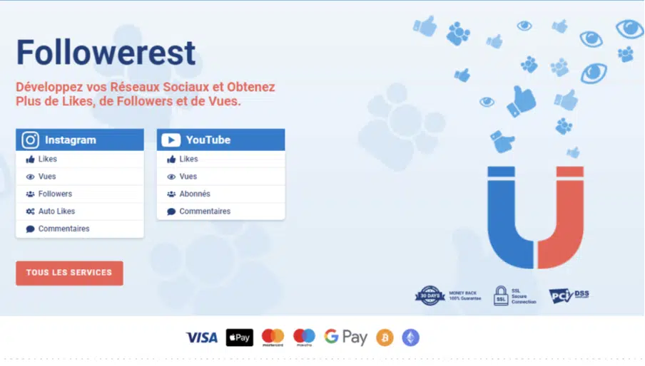 Acheter des followers Instagram : le classement des 10 meilleurs sites 6 2 1