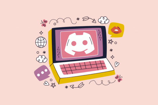 Ordinateur portable avec un logo sur l'écran