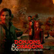 Scène de Donjons et Dragons : L'honneur des voleurs avec des personnages