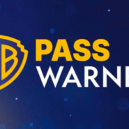 Logo Pass Warner sur fond bleu