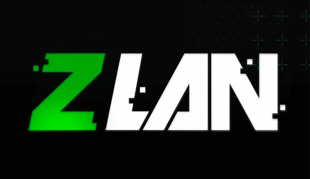 Logo de Z LAN sur fond noir