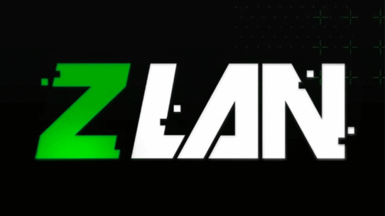 Logo de Z LAN sur fond noir