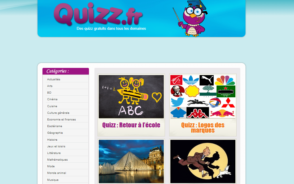 Quizz fr - Quizz en ligne gratuits