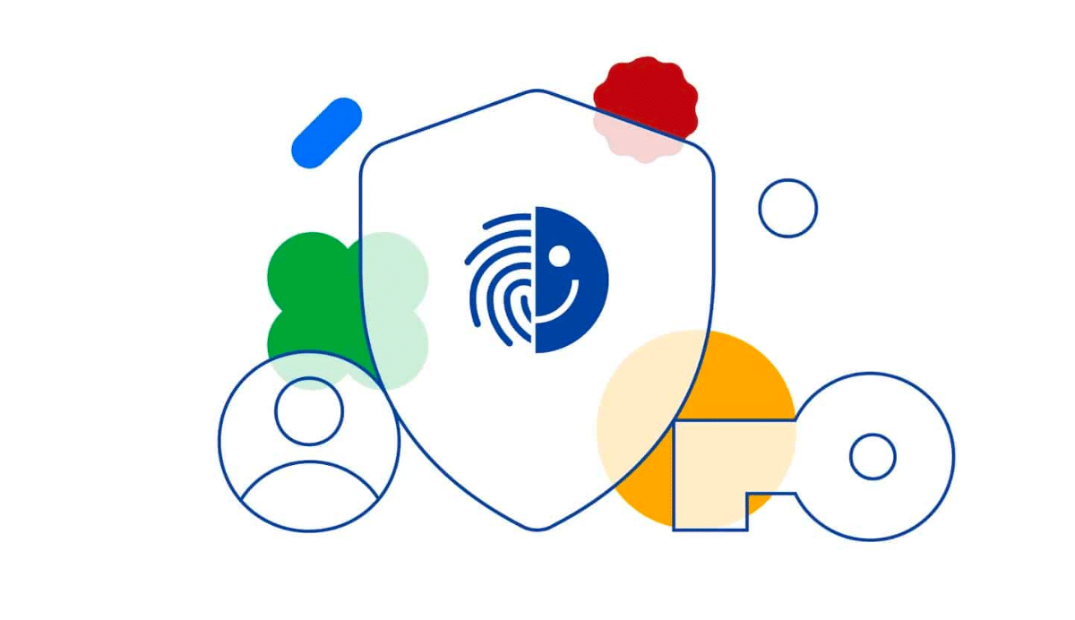 Illustration abstraite symbolisant la sécurité numérique