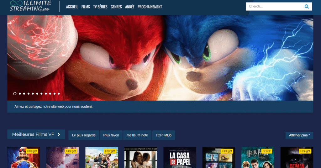 Top 20 des meilleurs sites de streaming gratuit pour regarder films et séries en ligne 19 illimite streaming