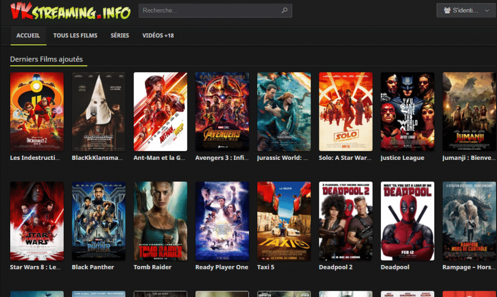 Top 20 des meilleurs sites de streaming gratuit pour regarder films et séries en ligne 14 vkstreaming
