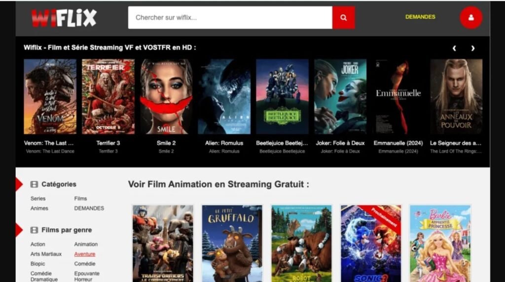 Top 20 des meilleurs sites de streaming gratuit pour regarder films et séries en ligne 5 wiflix