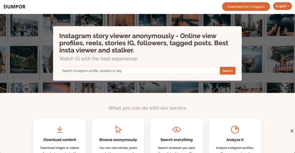 8 sites pour voir une story Instagram anonymement sans se faire repérer 12 Dumpor