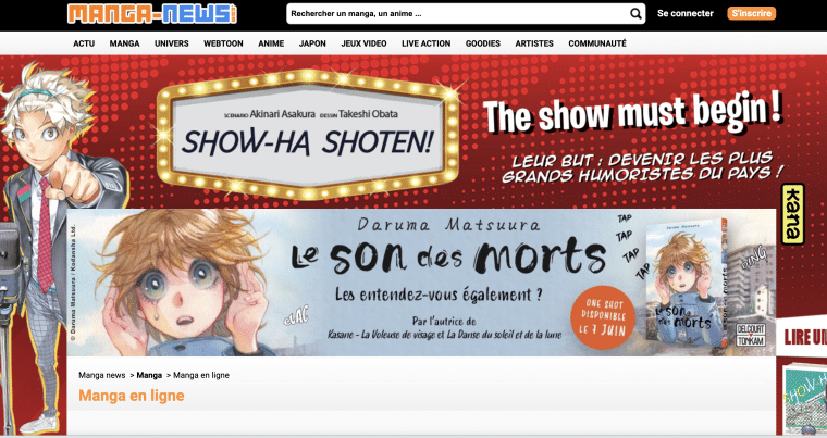 Scan Manga : Top 8 des sites pour lire des mangas en ligne — YubiGeek