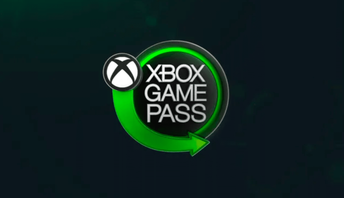 Logo Xbox Game Pass sur fond vert sombre