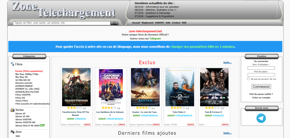 TOP 10 des sites pour téléchargement en direct (DDL) — YubiGeek